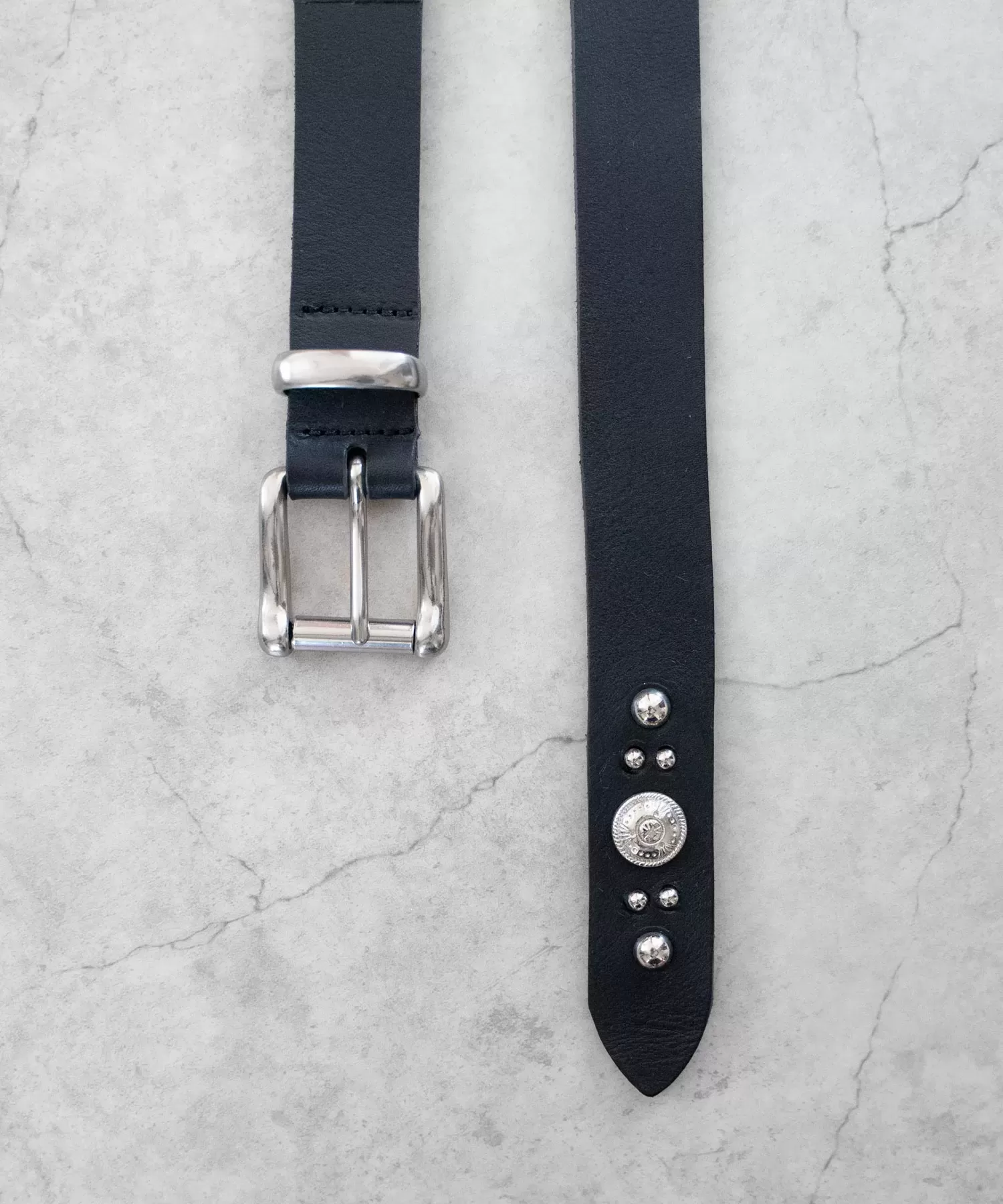 スタッズロングベルト